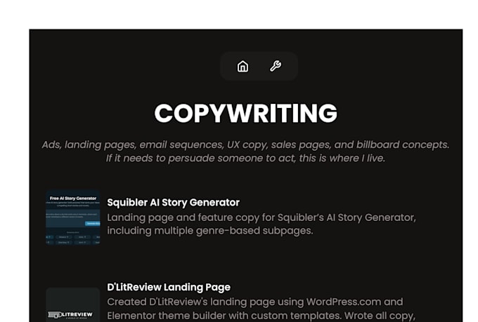 write conversion focused copy and email campaigns